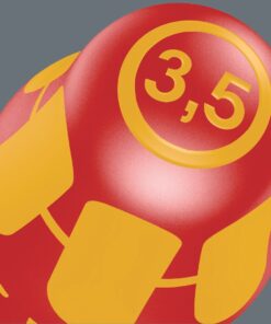 Wera - 5347777001 Kraftform Plus 160i/168i/6 Insulated Professional Screwdriver Set, 6-Piece Multi 58 71VxRkUVhUL