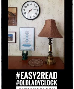 The Ultimate Wall Clock - 14" Atomic, Black, Easy to Read, Perfect for Home, Office, School, Indoor / Outdoor 14” Atomic 35 71VyfTPk19L