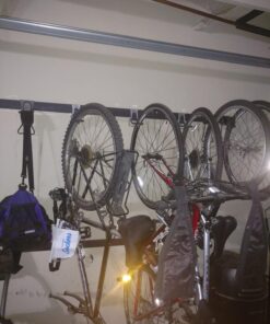 Rubbermaid FastTrack Alloy Steel Garage Storage System Rail, 84", Extra Durable Garage Organization for Yard Tools, Sports Equipment, Ladders 84" Rail 45 71Vz7wkQPEL