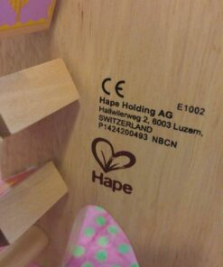 Hape Alphabet Abacus, L: 10, W: 4.7, H: 12.6 inch 41 71VzmJl15CL