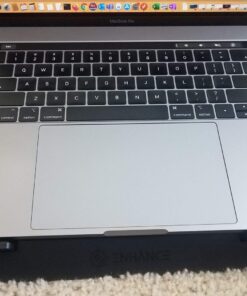 ENHANCE Gaming Laptop Cooling Pad Stand with LED Cooler Fans , Adjustable Height , & Dual USB Port for 17 inch Laptops - 5 Ultra Quiet High Performance Fans 2630 RPM & Built-In Bumpers - Red 39 71VzpBO3aL