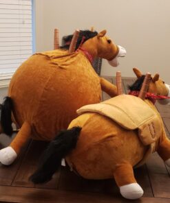 WALIKI Bouncy Horse Hopper | Inflatable Hopping Horse for Kids | Jumping Horse (Bouncy Horse) 45 71Vzwp5yWmL