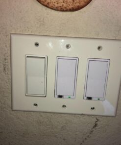 GoControl WD500Z-1 Z-Wave 500-Watt Wall-Mount Dimmer Switch 15 71W X6LiUxL