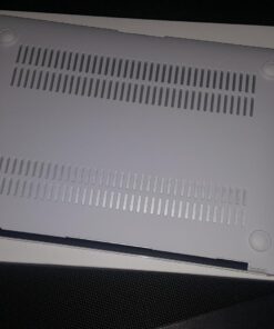 MOSISO Compatible with MacBook Air 13 inch Case (Models: A1369 & A1466, Older Version 2010-2017 Release), Plastic Pattern Hard Shell Case & Keyboard Cover & Screen Protector, White Marble 66 71W sICFvNL