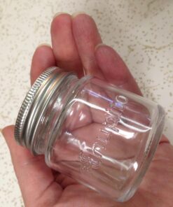 Smith's Mason Jars Mini Mason Jars set of 6 Chupito Shot Glasses with Lids - 2oz Per Shot Glass - For Parties, Arts and Crafts Storage, Drinks, Wedding Favors 49 71W0KXpyxAL