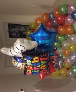 King's deal 12 Inch 100(10color x 10) Party Balloons Wedding, Birthday Party, Baby Shower, Christmas Party Decorations Balloon 41 71W0MxxATL