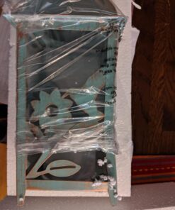 Solar Lantern Outdoor Hummingbird Blue Decor Antique Metal and Glass Construction Mission Solar Garden Lantern Indoor and Outdoor Solar Hanging Lantern Entirely Solar Powered Lantern Low Maintenance 1 Pack 31 71W0RqCZKIL