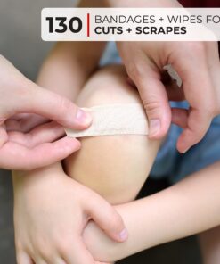 First Aid Kit – 291 Pieces of First Aid Supplies | Hospital Grade Medical Supplies for Emergency and Survival Situations | Ideal for Car, Trucks, Camping, Hiking, Travel, Office, Sports, Pets, Hunting, Home 291 Piece - Bag 35 71W0t5uewDL