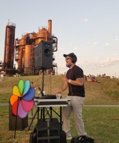 SOUNDBOKS 2, Black: Loudest Portable Bluetooth Performance Speake (126 dB, Wireless, BT 5.0, Swappable Battery, 40Hr Playtime, Big, Powerful Subwoofer, Waterproof, Outdoor, Party Boombox) 33 71W1MLE2o8L