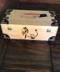 Art Alternatives Wood Box Supply Chest,Brown,16-1/8"x8"x5-7/8" 39 71W1cb0PZ7L