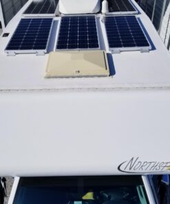 Alternative view of Renogy 2 Sets Solar Panel Mounting Z Brackets Lightweight Aluminum Corrosion-Free Construction for RVs, Trailers, Boats, Yachts, Wall and Other Off Gird Roof Installation, 2 Count 2 Sets Z Bracket