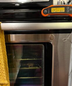 ThermoPro TP710 Instant Read Meat Thermometer Digital for Cooking, 2-in-1 Waterproof Kitchen Food Thermometer with Dual Probes and Dual Temperature Display for Oven, Grilling, Smoker & BBQ Upgrade 58 71W2CSufezL