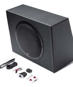 Rockford Fosgate Punch P300-12 Single 12" 300-Watt Amplified Subwoofer in Enclosure - Black 12 Inches Standard Packaging 33 71W2EsGW gL