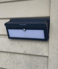 Luposwiten Solar Lights Outdoor Waterproof 100 LED Solar Powered Outdoor Lights, Motion Sensor Outdoor Lights for Front Door, Yard, Garage, Garden, Patio, Deck (4 Pack) 36 71W2L30gNNL