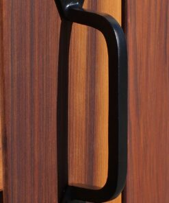 Iron Valley - 9'' Square Door Pull Handle - Solid Cast Iron 21 71W2SfEAnVL