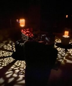 Maggift 2 Pack 10.6 Inch Hanging Solar Lights Outdoor Retro Hanging 20 Lumens Christmas Decorative Solar Lantern with Handle, Brown 2Pack-Retro Hanging Solar Lantern 41 71W31IlosPL