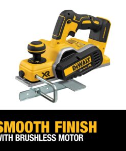 DEWALT 20V MAX Planer, 30,000 Cuts Per Minute, 2 mm Cut Depth, Brushless Motor, Bare Tool Only (DCP580B) Planer Only 29 71W32VUQnlL