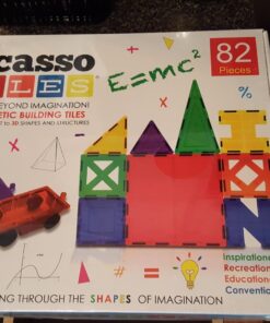 PicassoTiles® PT82 Creativity Set Magnet Building Tiles Clear Color Magnetic 3D Building Block - Creativity Beyond Imagination! Educational, Inspirational, Conventional, Recreational 41 71W3Crn8q2L