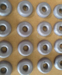 Ozera Silicone Mini Donut Pan, 18 Cavity Doughnut Baking Mold Tray - Muffin Cups, Cake Mold, Biscuit Mold 33 71W3KhD5x1L