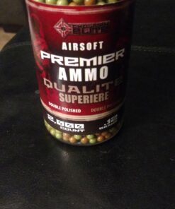 Game Face U-SAP2000 Premier .12-Gram 6mm Camo Airsoft BBS (2000-Count) One Size Green 20 71W48ml1I8L 1