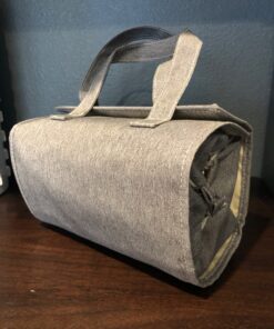 4kits Hanging Roll-Up Makeup Bag/Toiletry Kit/Travel Organizer for Women - 4 Removable Storage Bags - Organize Make Up, Cosmetics, First Aid, Medicine, Personal Care, Bathroom, Palette/Brush Holder 55 71W4Ng71mVL