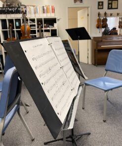 Music Stand, Kasonic 2 in 1 Dual-Use Folding Sheet Music Stand & Desktop Book Stand, Portable and Lightweight with Music Sheet Clip Holder & Carrying Bag Suitable for Instrumental Performance (Black) Black 55 71W5mbG5kFL 1