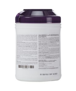 Super Sani-Cloth Germicidal Disposable Wipe - Fast 2-Minute Contact Time, Great for High-Touch Surfaces and Devices - Large Canister, 6 in. x 6.75 in. 160 Count (Pack of 1) 31 71W7JZxPeL