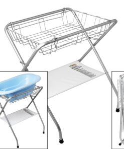 Primo Folding Bath Stand, Silver Gray 9 71W7d9Od46L