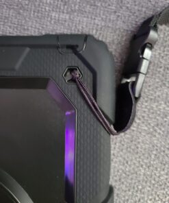 SEYMAC stock iPad 9th/ 8th/ 7th Generation Case 10.2’’, Shockproof with Screen Protector Pencil Holder 360° Rotating Hand Strap &Stand, for 10.2 inch 2021/2020/2019 (Black) Black+Back 66 71W7j77bu8L