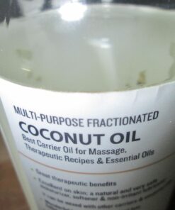 Majestic Pure Fractionated Coconut Oil - Relaxing Massage Oil, Liquid Carrier Oil for Diluting Essential Oils - Skin, Lip, Body & Hair Oil Moisturizer & Softener - 16 fl oz 37 71W7sOaT4SL 2