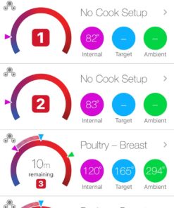 MEATER Block: 4-Probe Premium WiFi Smart Meat Thermometer | for BBQ, Oven, Grill, Kitchen, Smoker, Rotisserie | iOS & Android App | Apple Watch, Alexa Compatible | Dishwasher Safe 42 71W7vofqRDL