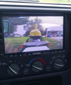 Xroose S2 HD Wired Backup Camera, 149° Wide Field of View License Plate Camera, IP69 Waterproof LED Colored Night Vision Rear-View Camera for Reversing/Driving Car Pickup SUV Truck … 65 71W8MCLDhrL