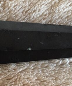 Jet Black Tourmaline Healing Tower Crystal Obelisk Meditation Protection Evil Energy Positivity Agate Approx 3 inch Long Black 42 71W8Zu2rptL