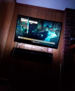 HAMLITE TV LED Backlight, 8.2Ft Led Light for TV 32-60 Inch Monitor Backlight, HDTV Wall Mount Stand Work Space Gaming Room Decor, LED Bias Ambient Mood Lighting Kit for 32-60inch 68 71W9o40qFSL