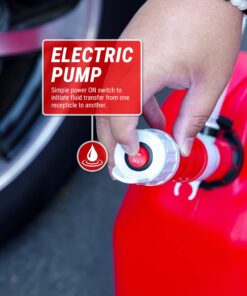 TERA PUMP Battery Powered Fuel, Liquid, Gas, Water Transfer Portable Pump with Easy Light Weight Handle Transfer From Car, Tractor, Boat Etc 20 71W9tFF7HZL 1