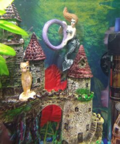 Marina Naturals Red Foreground Silk Plant – Fish Tank Decoration Mimics Live Aquarium Plants Red Small 26 71WA1yZtJNL