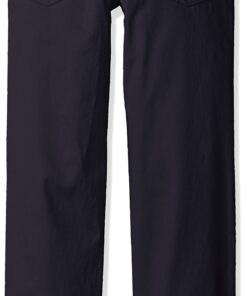 Eddie Bauer Boys' Twill Pant (More Styles Available) Big Boys 12 Basic Navy 3 71WBW1GeD9L