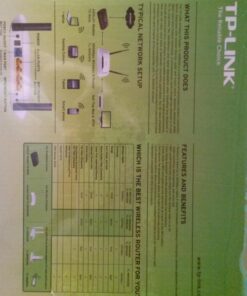 TP-Link N300 Wireless Extender, Wi-Fi Router (TL-WR841N) - 2 x 5dBi High Power Antennas, Supports Access Point, WISP, Up to 300Mbps 48 71WBoOkKJ7L
