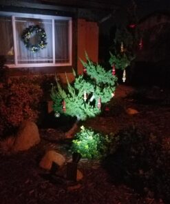 InnoGear Solar Lights for Outside, Solar Lights Outdoor Waterproof Solar Garden Yard Spot Lights Spotlight Pathway Landscape Lighting Wall Light Auto On/Off, Pack of 2 (White) White 63 71WDObAcPdL