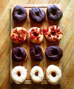 Alternative view of The Doughnut Cookbook: Easy Recipes for Baked and Fried Doughnuts