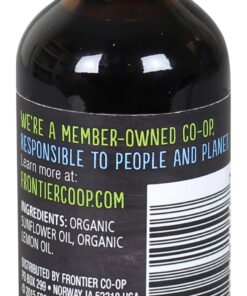 Alternative view of Simply Organic Frontier Co-op Lemon Flavor, Non-Alcoholic, 2 Fl Oz