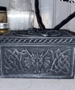 Dragon Celtic Jewelry Box Collectible Tribal Container Sculpture 5 71WEN6PpP8L
