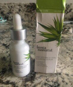 InstaNatural BHA Exfoliating Face Serum, Minimizes Lines, Wrinkles, and Blemishes, with Vitamin C and Salicylic Acid, 1 Fl Oz 29 71WEkh4U9L