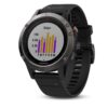 Garmin fēnix 5, Premium and Rugged Multisport GPS Smartwatch, Slate Gray/Black Band, 47 MM Watch Only Slate Gray with Black Band 47mm 21 71WF5AMDIuL