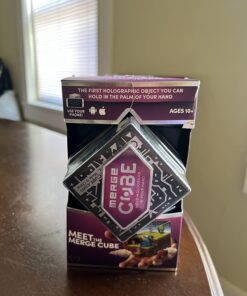 Merge Cube - Augmented & Virtual Reality Science & STEM Toy - Educational Tool - Hands-on Digital Teaching Aids - Science Simulations - Home School, Remote & in Classroom Learning - iOS & Android 1 Pack 44 71WFq4vEdHL