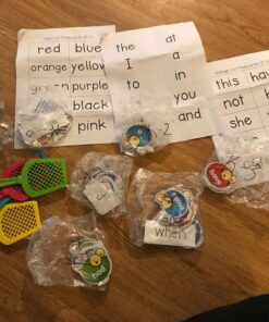 Learning Resources Sight Word Swat a Sight Word Game, Visual, Tactile and Auditory Learning, 114 Pieces, Ages 5+, Multi-color 37 71WG6rOSCFL