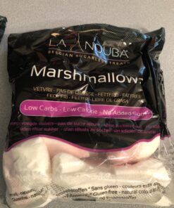 La Nouba Sugar-Free Marshmallows – 2 Value Packs – 2.7 oz. Each – Low Calorie, Low Carb, Fat-Free and Gluten Free Snack – Traditional Delicious Taste – All Natural and Healthy Marshmallows 43 71WGOLysScL