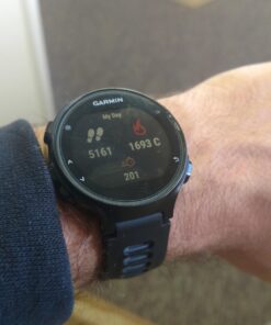 Garmin 010-01614-00 Forerunner 735XT, Multisport GPS Running Watch With Heart Rate, Black/Gray 24 71WGflb8V9L