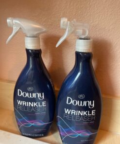 Downy Wrinkle Releaser Fabric Spray, Light Fresh Scent,33.8 Fl Oz (Pack of 2) 33.8 Fl Oz (Pack of 2) 41 71WH6907bPL