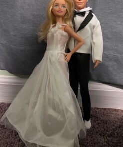 Barbie Dolls, Barbie and Ken Doll 2-Pack Featuring Blonde Hair and Bright Colorful Clothes, Kids Toys (Amazon Exclusive) 26 71WIETdgQNL